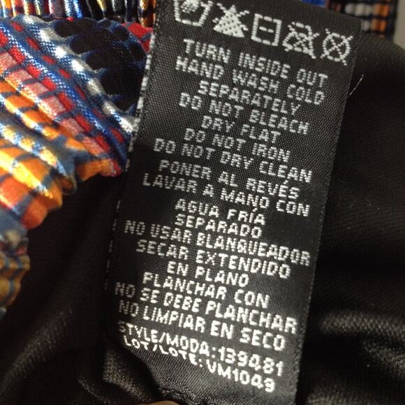 Ronni Nicole Rainbow Striped Sleeveless Lined Dress 16 - Picture 8 of 8